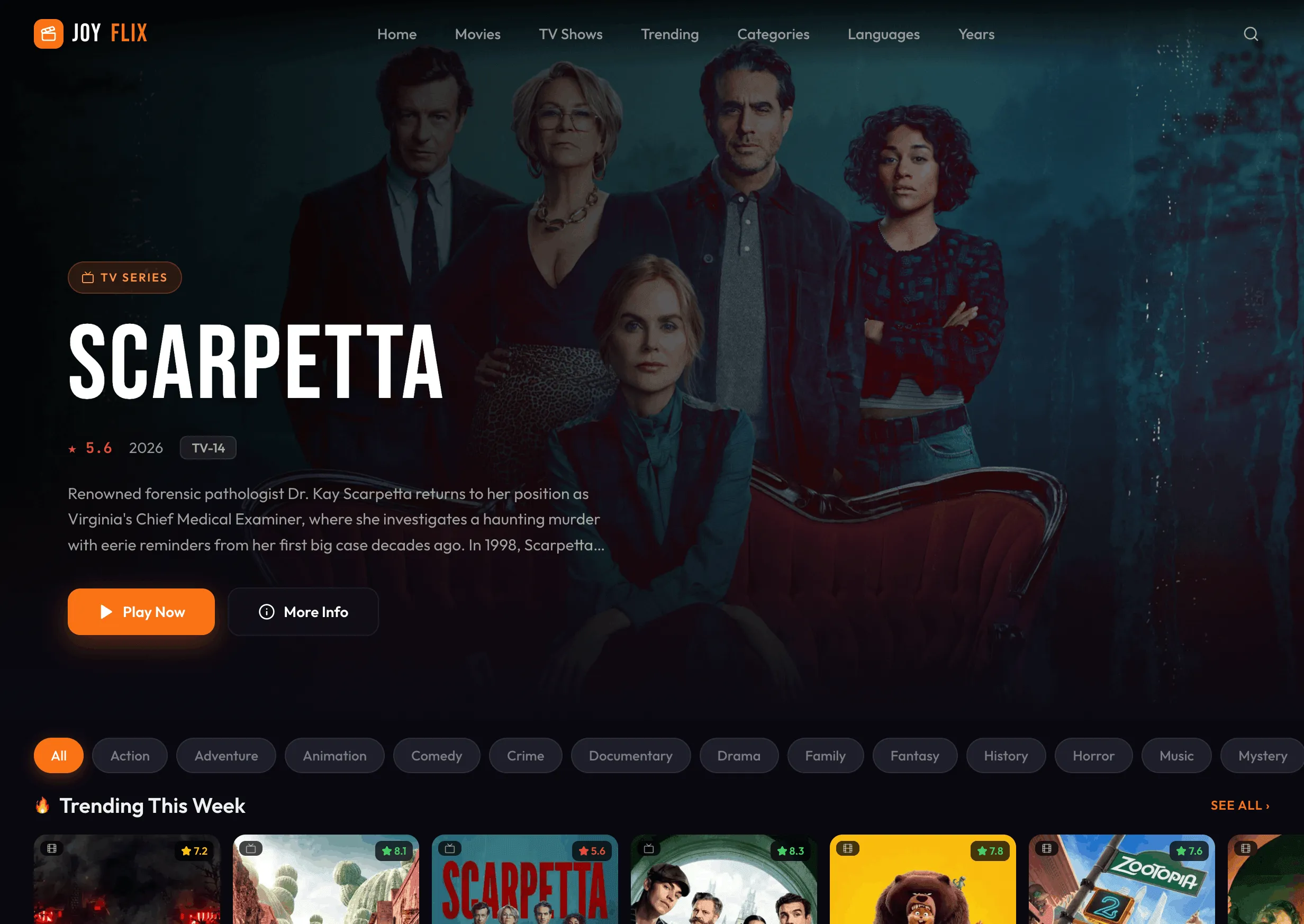 Stream IT platform interface