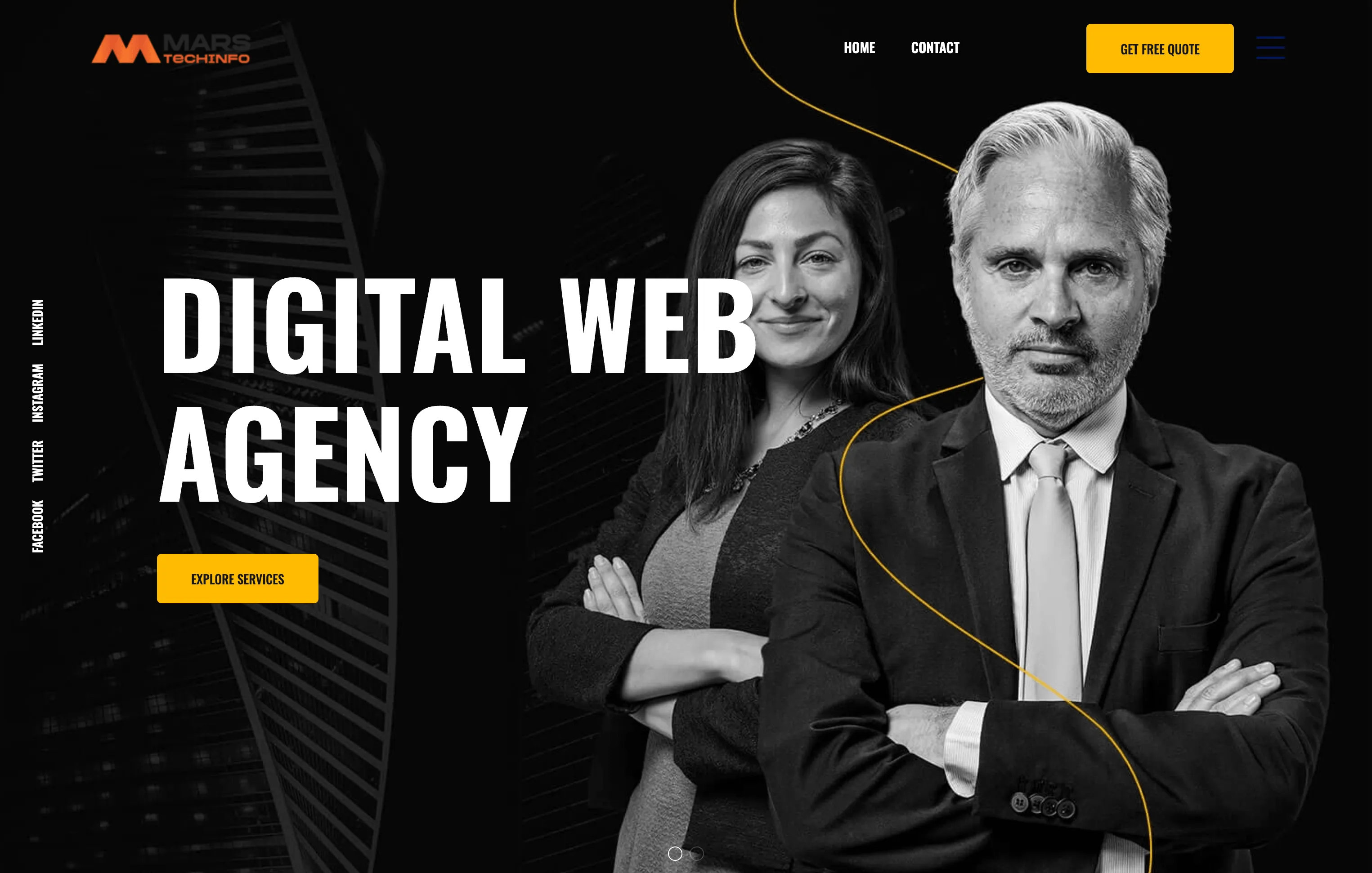 Mars InfoTech homepage